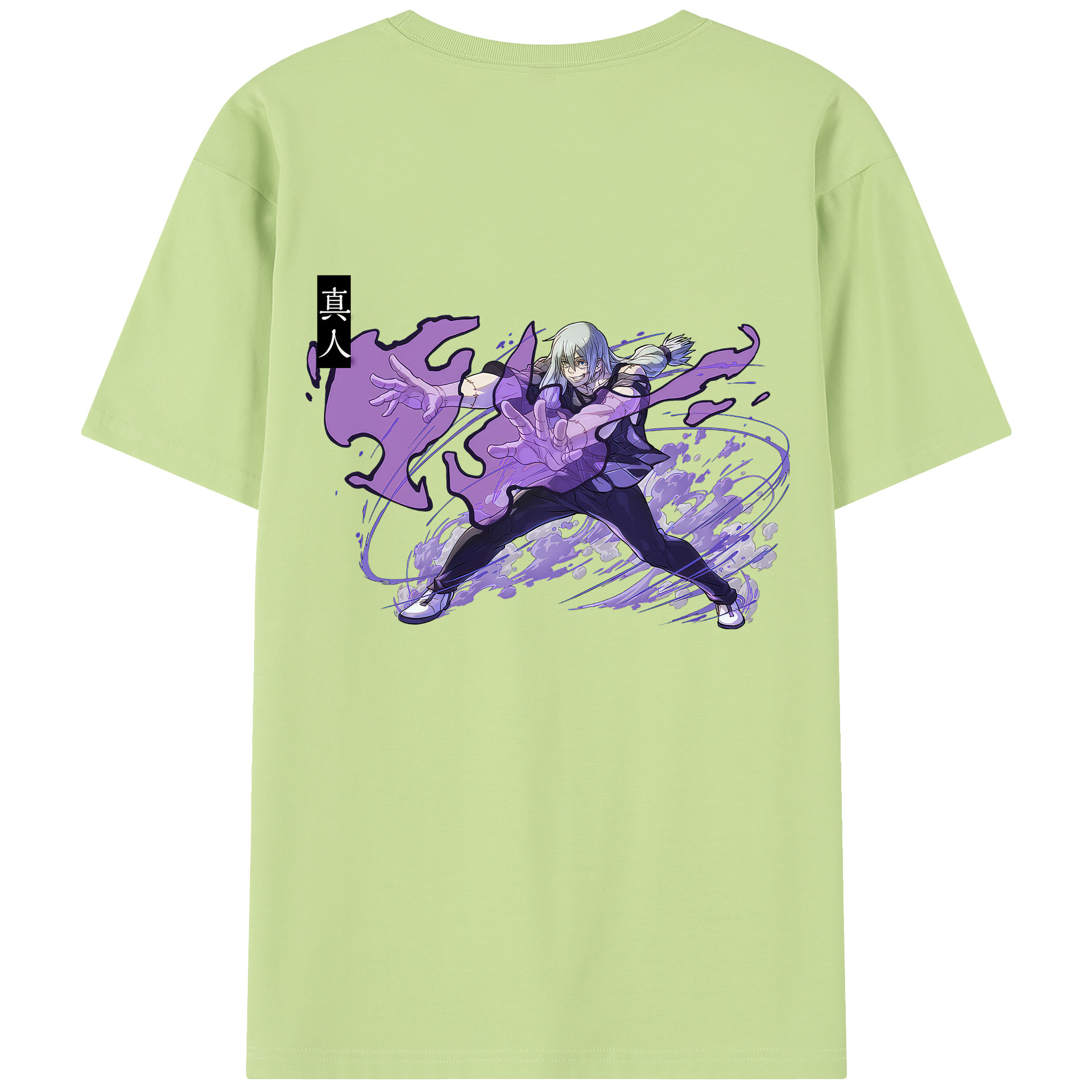 （画像用） 呪術廻戦 Jujutsu Kaisen 綿100％半袖Tシャツ（背面プリント）